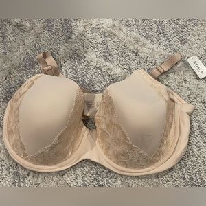Soma Embraceable Signature Lace Perfect Coverage Bra - Pale Sand - 42DDD - BNWT